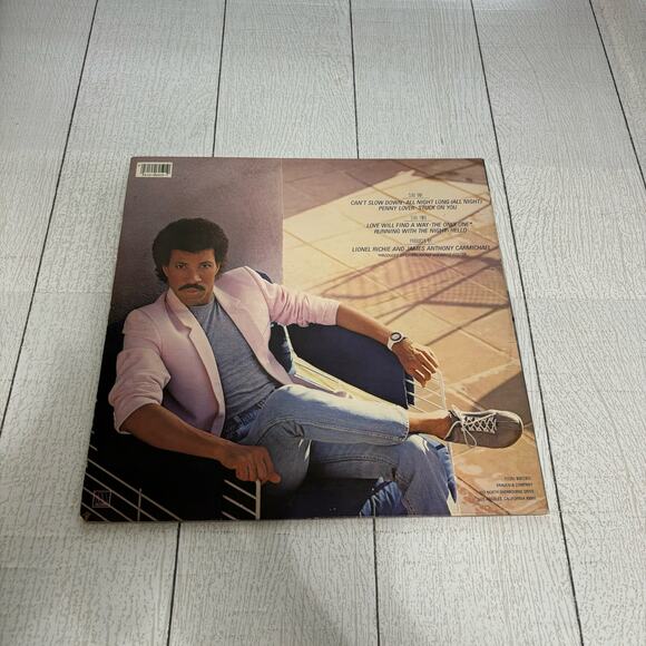 Motown Records Other - Lionel Richie Can't Slow Down Vintage Vinyl Album 1983 Motown Records